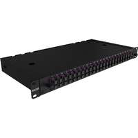 Excel Enbeam 24 Way Multimode Fibre Optic Panel 24 LC Quad (96 Fibre) Violet